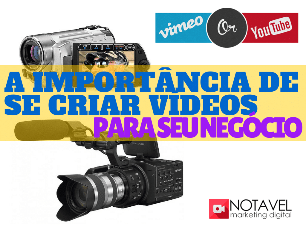 A importância de se criar vídeos para seu negócio 1 a importancia de se criar videos para seu negocio