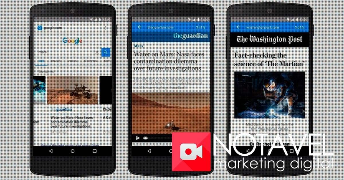 Accelerated Mobile Pages Project: a carta na manga do Google 1 accelerated mobile pages project carta na manga do google