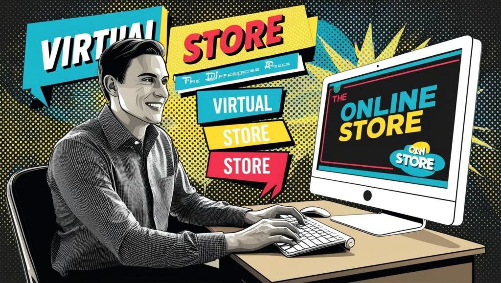 Qual a diferença entre loja virtual e loja online? 1 Qual a diferença entre loja virtual e loja online?