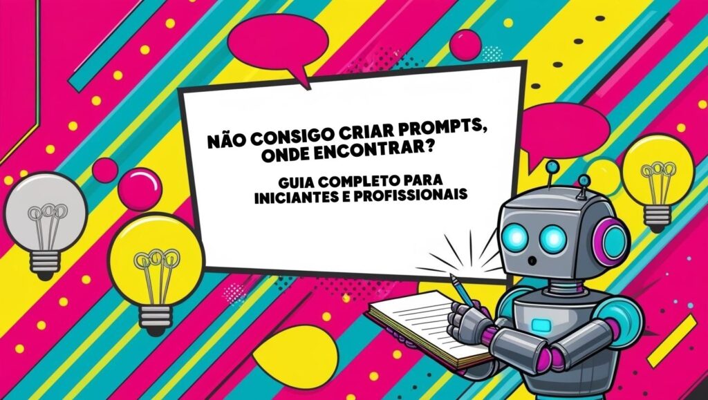 Não consigo criar Prompts, onde encontrar? 2 Não consigo criar Prompts, onde encontrar? 1